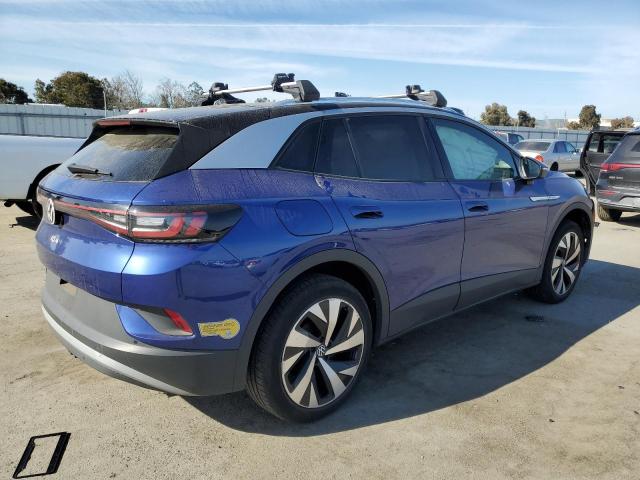 WVGUNPE26NP037229 - 2022 VOLKSWAGEN ID.4 PRO S ლურჯი ფოტო 3