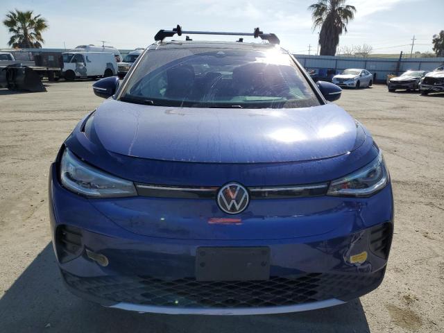 WVGUNPE26NP037229 - 2022 VOLKSWAGEN ID.4 PRO S ლურჯი ფოტო 5