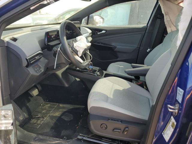WVGUNPE26NP037229 - 2022 VOLKSWAGEN ID.4 PRO S ლურჯი ფოტო 7