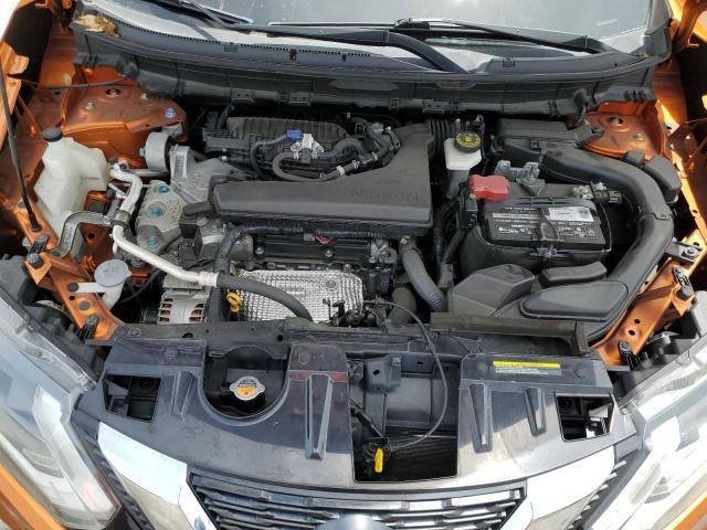 JN8AT2MT6HW388814 - 2017 NISSAN ROGUE S ORANGE photo 12