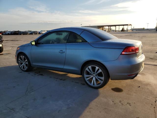 WVWFW8AH1DV006782 - 2013 VOLKSWAGEN EOS LUX 青色 照片 2