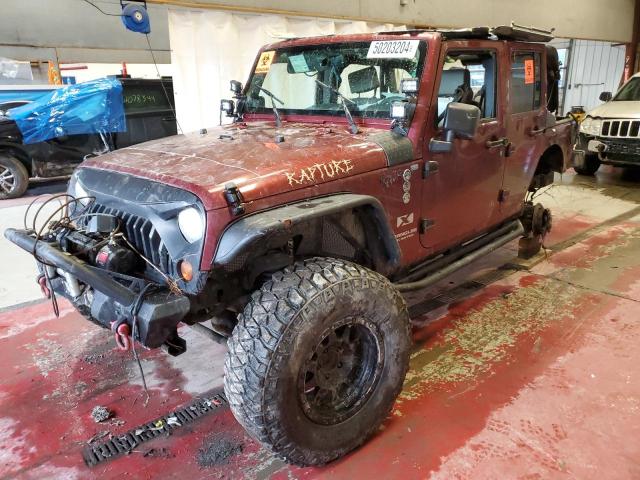 1J4GA39118L548893 - 2008 JEEP WRANGLER U X BURGUNDY photo 1