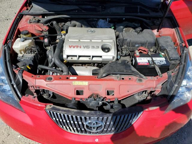 4T1FA38P26U105596 - 2006 TOYOTA CAMRY SOLA SE RED photo 11