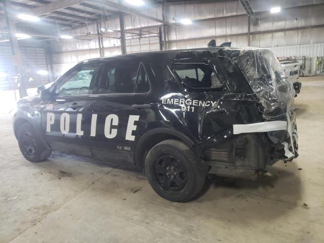 1FM5K8AR5JGC96486 - 2018 FORD EXPLORER POLICE INTERCEPTOR Қара фото 2
