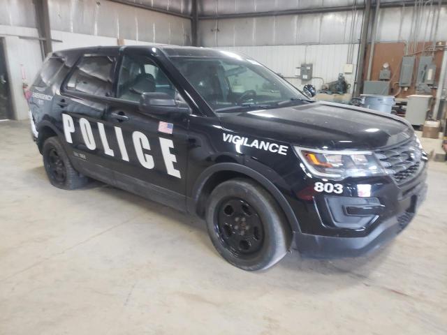 1FM5K8AR5JGC96486 - 2018 FORD EXPLORER POLICE INTERCEPTOR Қара фото 4