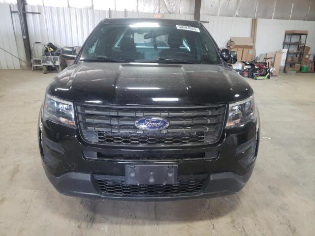 1FM5K8AR5JGC96486 - 2018 FORD EXPLORER POLICE INTERCEPTOR Қара фото 5
