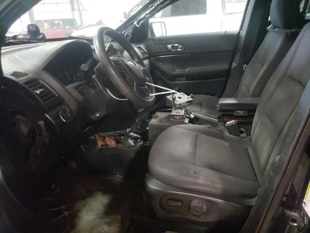 1FM5K8AR5JGC96486 - 2018 FORD EXPLORER POLICE INTERCEPTOR Қара фото 7