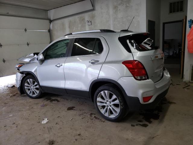 3GNCJMSB8HL279302 - 2017 CHEVROLET TRAX PREMIER SILVER photo 2