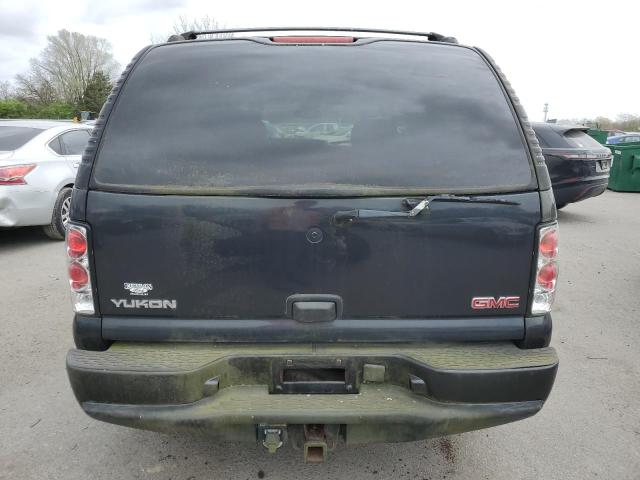 1GKEK63U14J173581 - 2004 GMC YUKON DENALI BLACK photo 6