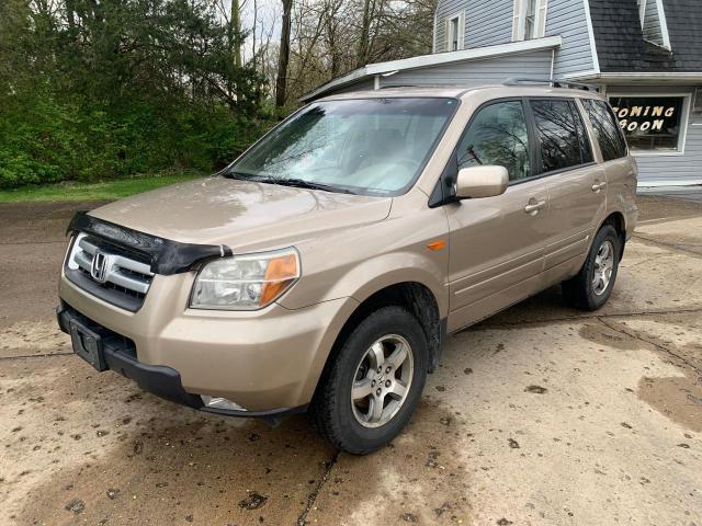 5FNYF18576B004192 - 2006 HONDA PILOT EX GOLD photo 2