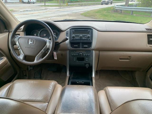 5FNYF18576B004192 - 2006 HONDA PILOT EX GOLD photo 9