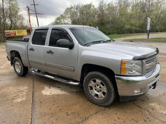 3GCPKSE79DG321434 - 2013 CHEVROLET SILVERADO K1500 LT SILVER photo 1