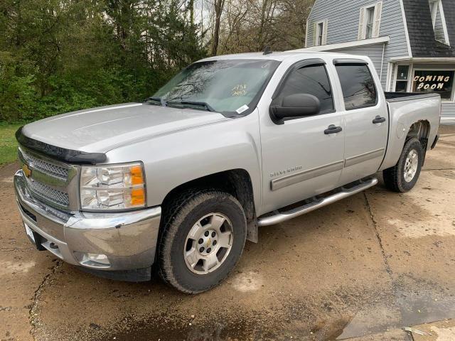 3GCPKSE79DG321434 - 2013 CHEVROLET SILVERADO K1500 LT SILVER photo 2