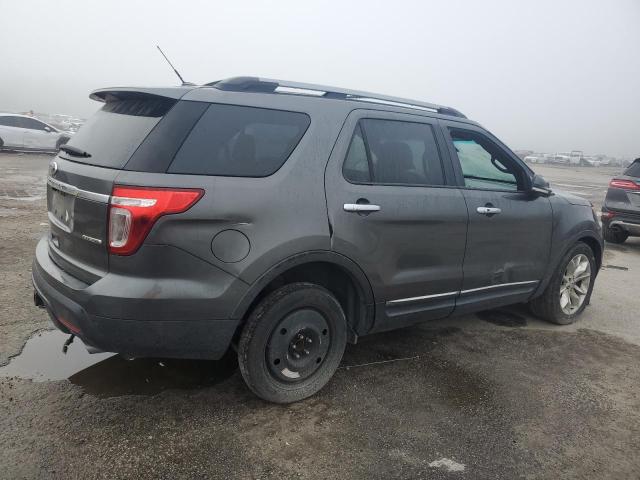1FM5K7F84FGA51079 - 2015 FORD EXPLORER LIMITED GRAY photo 3
