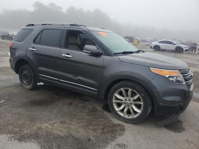 1FM5K7F84FGA51079 - 2015 FORD EXPLORER LIMITED GRAY photo 4