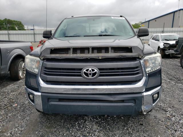 5TFRM5F13EX071006 - 2014 TOYOTA TUNDRA DOUBLE CAB SR/SR5 BLACK photo 5