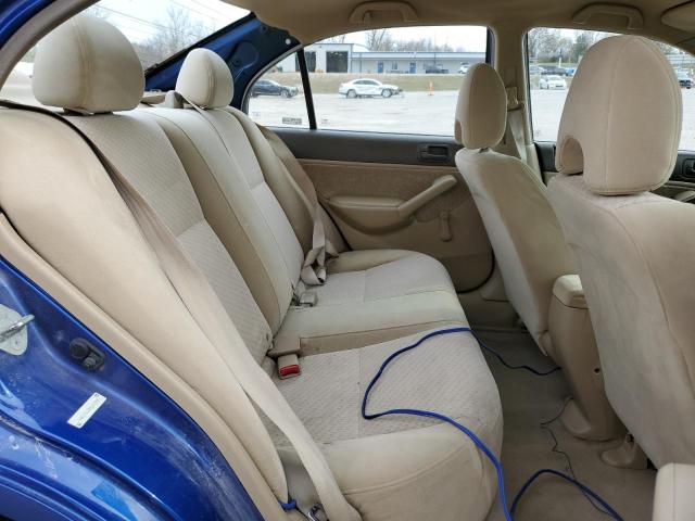 1HGES16324L015905 - 2004 HONDA CIVIC DX VP ლურჯი ფოტო 10