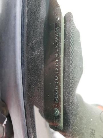 1HGES16324L015905 - 2004 HONDA CIVIC DX VP ლურჯი ფოტო 12