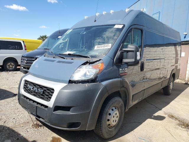 3C6URVJG7KE558204 - 2019 RAM PROMASTER 3500 HIGH ლურჯი ფოტო 1