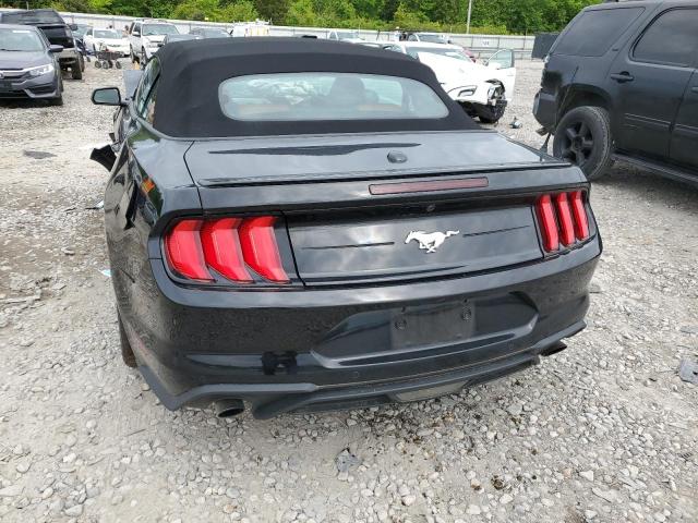 1FATP8UH0M5106423 - 2021 FORD MUSTANG BLACK photo 6