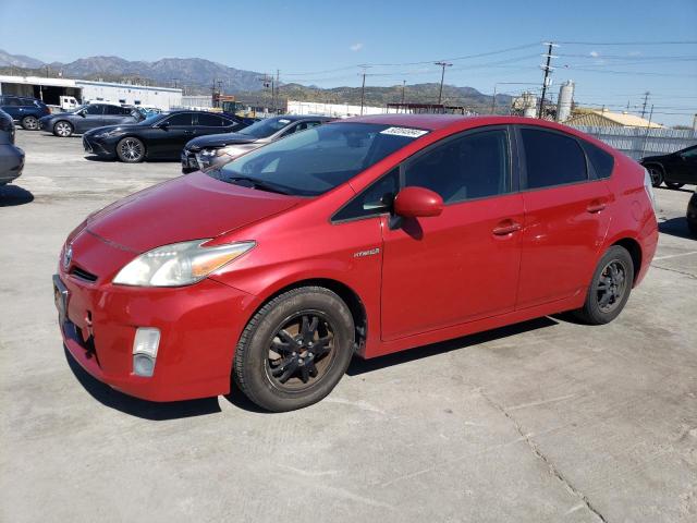 JTDKN3DU4A0075326 - 2010 TOYOTA PRIUS RED photo 1