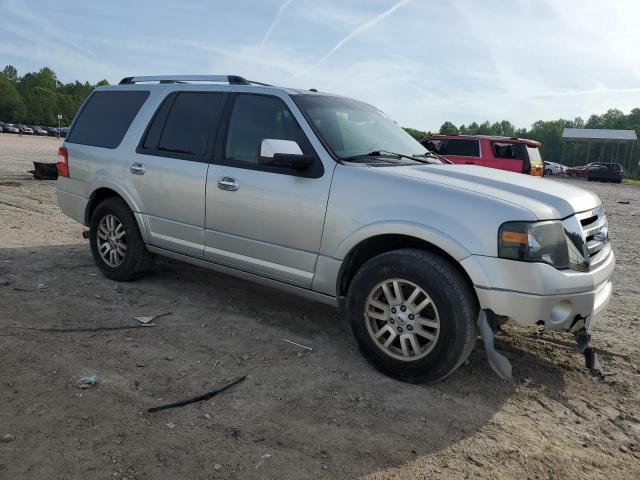 1FMJU1K52EEF25252 - 2014 FORD EXPEDITION LIMITED SILVER photo 4