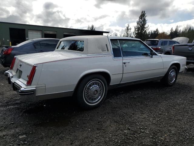 1G6AL5784EE601266 - 1984 CADILLAC ELDORADO WHITE photo 3