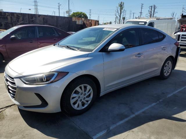 KMHD74LF2HU083998 - 2017 HYUNDAI ELANTRA SE SILVER photo 1