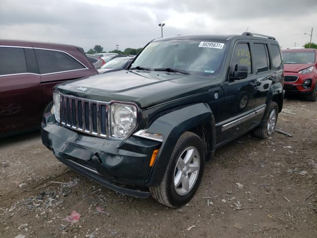 1J4PN5GK1BW534137 - 2011 JEEP LIBERTY LIMITED GREEN photo 2