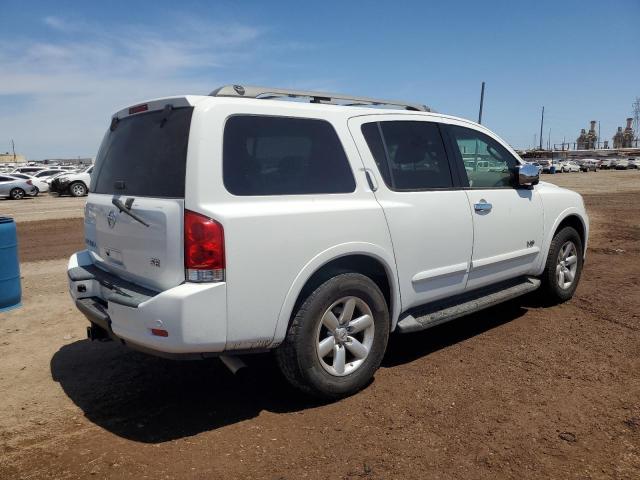 5N1AA08D78N605359 - 2008 NISSAN ARMADA SE WHITE photo 3