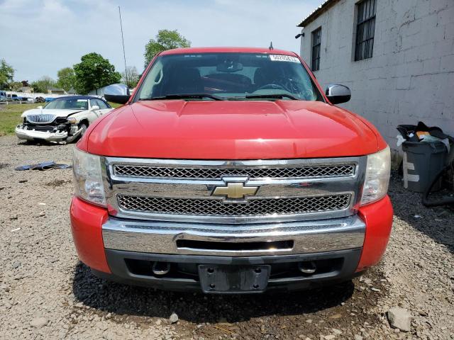 3GCRKREA6AG145225 - 2010 CHEVROLET SILVERADO K1500 LS RED photo 5