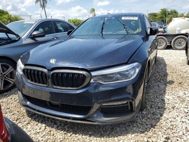 WBAJE5C55JWA93154 - 2018 BMW 540 I BLUE photo 5