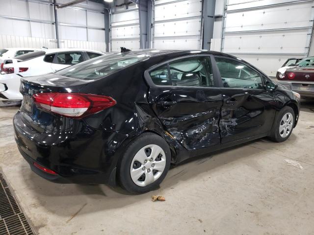 3KPFK4A73JE239154 - 2018 KIA FORTE LX BLACK photo 3