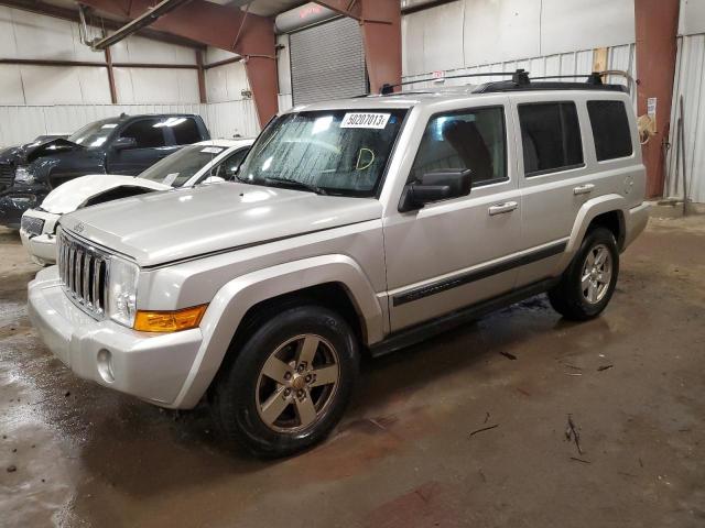 1J8HG48K98C232949 - 2008 JEEP COMMANDER SPORT SILVER photo 1