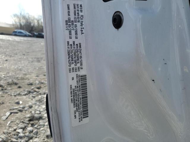 ZFBERFBB4H6D85025 - 2017 RAM PROMASTER SLT WHITE photo 13