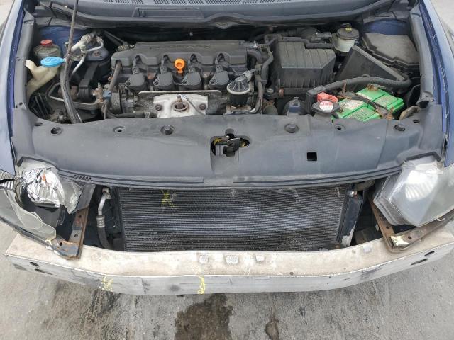 2HGFG12866H579600 - 2006 HONDA CIVIC EX BLUE photo 11