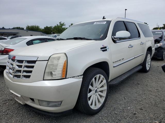 1GYFK66847R398432 - 2007 CADILLAC ESCALADE ESV WHITE photo 1