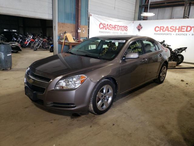 1G1ZC5EB9AF162349 - 2010 CHEVROLET MALIBU 1LT GRAY photo 1