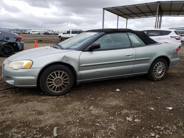 1C3EL55R46N258913 - 2005 CHRYSLER SEBRING TOURING TEAL photo 1