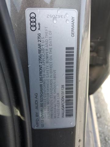 WAUJGAFC3DN131128 - 2013 AUDI A6 PRESTIGE Boz foto 12