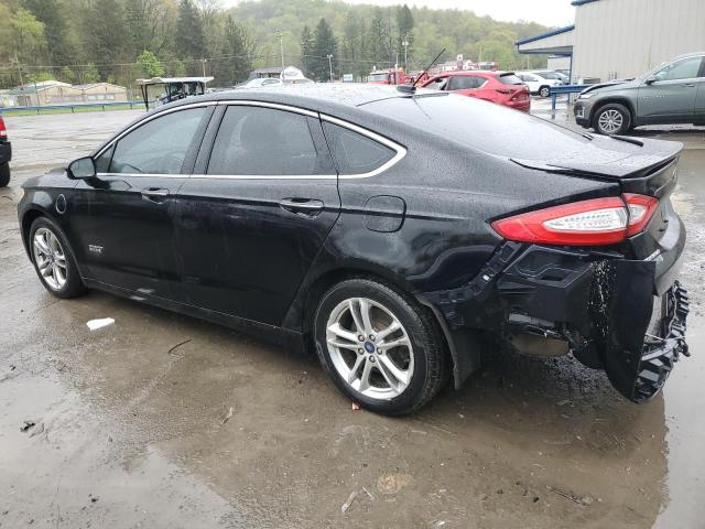 3FA6P0SUXGR142149 - 2016 FORD FUSION TITANIUM PHEV BLACK photo 2