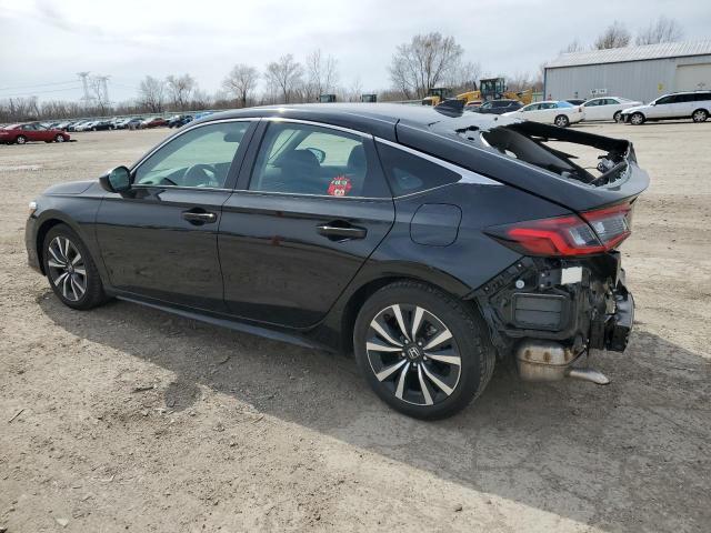 19XFL1H76PE007481 - 2023 HONDA CIVIC EXL BLACK photo 2