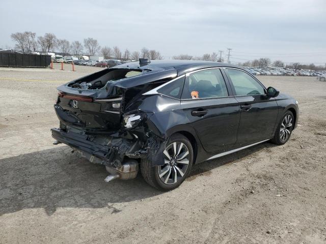 19XFL1H76PE007481 - 2023 HONDA CIVIC EXL BLACK photo 3