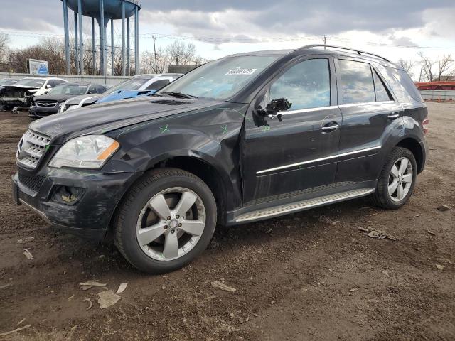 4JGBB8GB1BA692660 - 2011 MERCEDES-BENZ ML 350 4MATIC BLACK photo 1