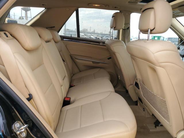 4JGBB8GB1BA692660 - 2011 MERCEDES-BENZ ML 350 4MATIC BLACK photo 11