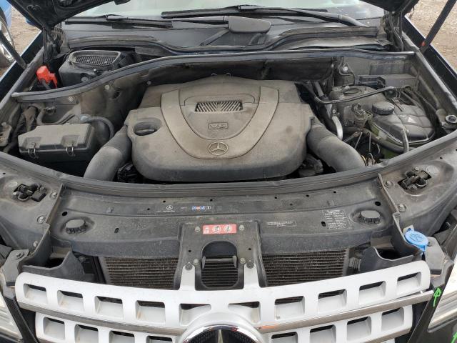 4JGBB8GB1BA692660 - 2011 MERCEDES-BENZ ML 350 4MATIC BLACK photo 12