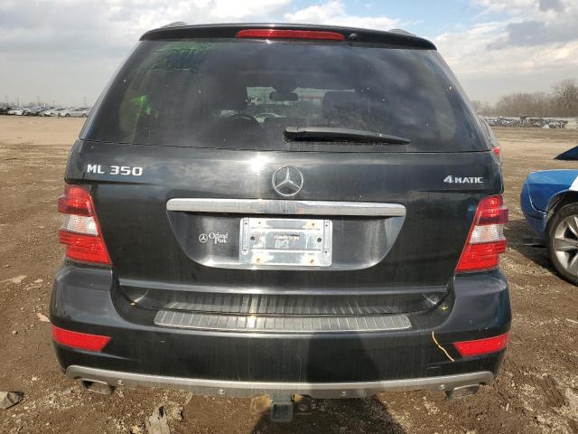 4JGBB8GB1BA692660 - 2011 MERCEDES-BENZ ML 350 4MATIC BLACK photo 6