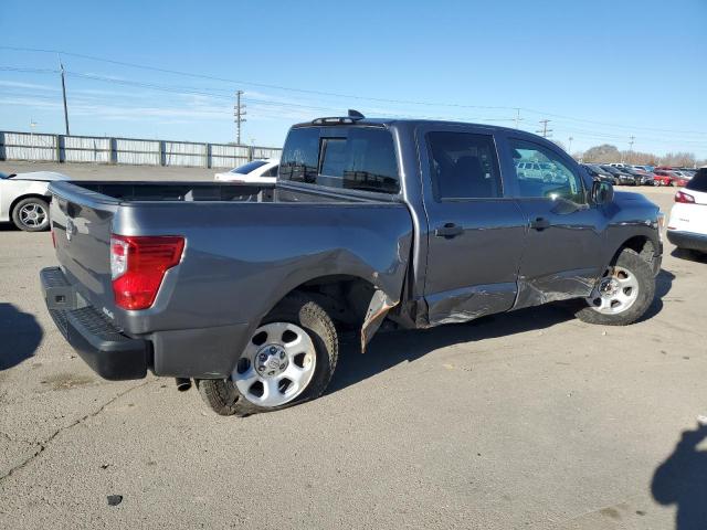 1N6AA1EC9PN115815 - 2023 NISSAN TITAN S GRAY photo 3