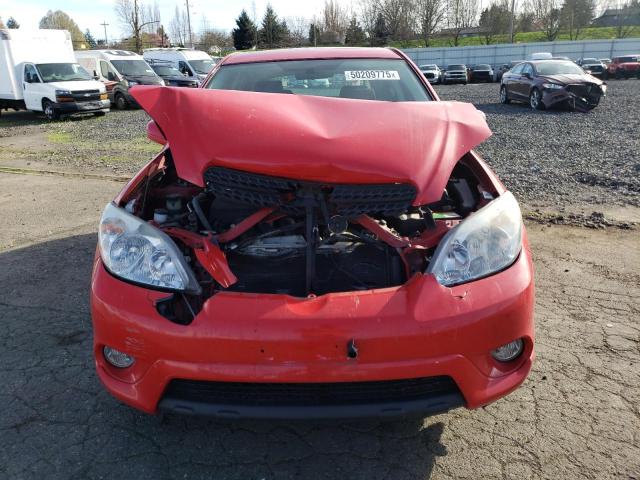 2T1KR30E88C702449 - 2008 TOYOTA COROLLA MA XR RED photo 5