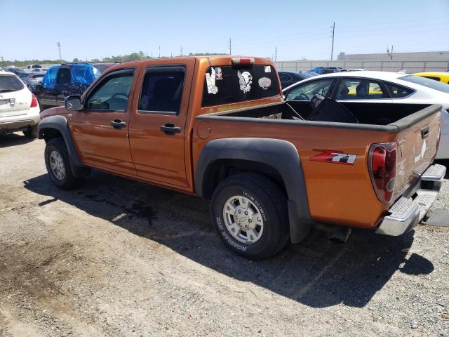 1GCDS136758190387 - 2005 CHEVROLET COLORADO ORANGE photo 2